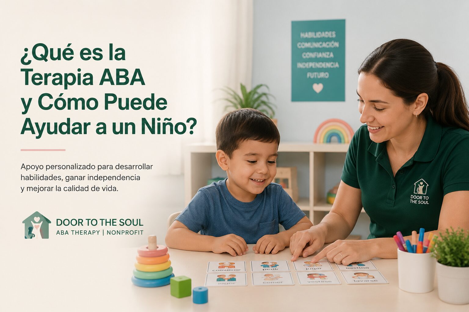¿Qué es la terapia ABA y cómo puede ayudar a un niño?